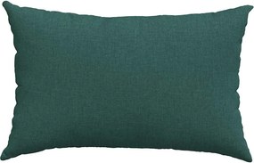 vidaXL Μαξιλάρι Καναπέ 2 pcs Σκούρο Πράσινο 60 x 40 cm ύφασμα