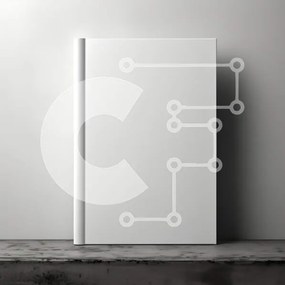 Intra Συλλεκτικό Ξύλινο Παζλ Plywood  4mm - Κενό λευκό βιβλίο σε τσιμεντένια επιφάνεια Σε Ξύλινο Κουτί - Διαστάσεις: 10x10 cm – 25 κομμάτια