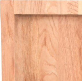 vidaXL Επιφ Τραπεζιού Αν Καφέ 180x40x(2-4)εκ. Επεξ. Μασίφ Ξύλο Δρυός