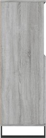 vidaXL Ντουλάπι Γκρι Sonoma 60 x 36 x 110 εκ. από Επεξεργασμένο Ξύλο