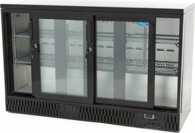 Drinks Fridge - 3 Sliding Doors - 6 Adjustable Shelves