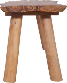 vidaXL Πάγκος Κήπου 120 εκ. από Μασίφ Ξύλο Teak