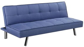 Καναπές Κρεβάτι KAPPA Ύφ.Μπλε 175x83x74cm Bed:175x97x38cm