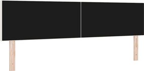 vidaXL LED κεφαλάρι με κεφαλάρι Κρεμ 180 cm Υφασμάτινο Κορντουρά