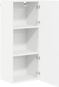 vidaXL Κρεμαστό ντουλάπι Λευκό 40 x 31 x 100 εκ. Επεξεργασμένο ξύλο