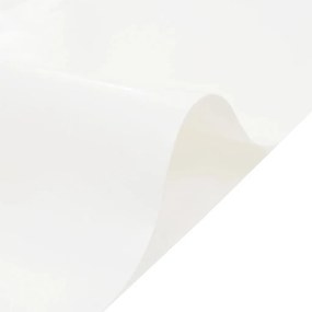 vidaXL Μουσαμάς Λευκός 5 x 8 μ. 650 γρ./μ²