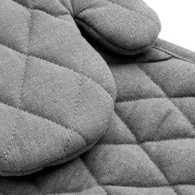 Γάντι + Πιάστρα Κουζίνας (Σετ) L-C Gourmet Anthracite 1731405