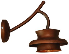Φωτιστικό Τοίχου - Απλίκα HL-121S-1W 77-2888 Isamu Old Copper Homelighting Metal