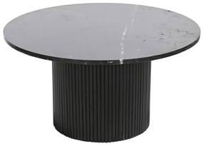 Τραπεζάκι Καφέ DKD Home Decor Ξύλο Μάρμαρο 80 x 80 x 42 cm