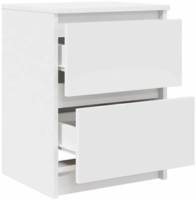 vidaXL Έπιπλο Τηλεόρασης Λευκό 40x35x54 εκ. από Επεξεργ. Ξύλο