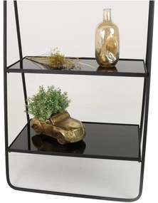 Ραφιέρα ArteLibre Μαύρο Μέταλλο 57x37x110cm
