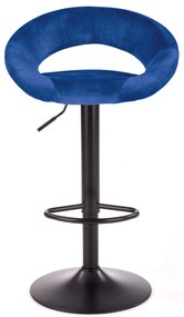 H102 bar stool dark blue DIOMMI V-CH-H/102-GRANATOWY