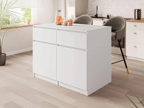 Τραπέζι Μπαρ Ceronis-Λευκό