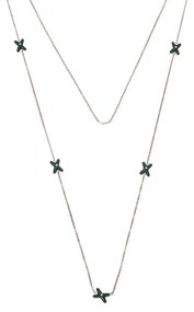 Κολιέ Γυναικείο SΕΝΖΑ Steel Rose Gold Plated