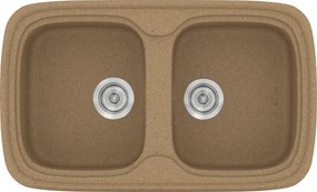 Sanitec Classic 312 (82×50) - Γρανιτένιος νεροχύτης - Granite Celtic Stone