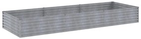 vidaXL Ζαρντινιέρα 291 x 100 x 36 εκ. από Ατσάλι Σκληρυθέν στον Αέρα