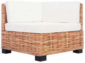 vidaXL Σετ Καναπέ 16 Τεμαχίων από Γνήσιο Ρατάν