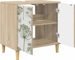 vidaXL Ντουλάπι Μπάνιου GOTHA Sonoma 60 x 40 x 60 εκ