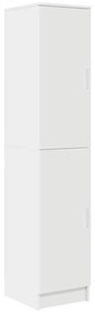 vidaXL Γραφείο με αποθηκευτικό χώρο 2 pcs Λευκό 78.5 x 37 x 154.5 εκ