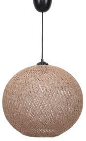 ΦΩΤΙΣΤΙΚΟ ΟΡΟΦΗΣ ΕΣΩΤΕΡΙΚΟΥ ΧΩΡΟΥ ΚΡΕΜΑΣΤΟ ΑΠΟ ΣΧΟΙΝΙ ΜΠΕΖ FB97383.01 Φ38x70Υ εκ. 0534371