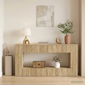 vidaXL Τραπέζι κονσόλας Δρύς Sonoma 155 x 29 x 74 εκ.