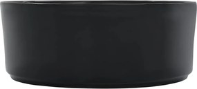 vidaXL Νιπτήρας Μαύρος 36 x 14 εκ. Κεραμικός