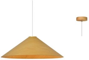 Φωτιστικό Οροφής MQ13P136NW 1Χ GX53 D36XH160 Natural Aca Decor Wood