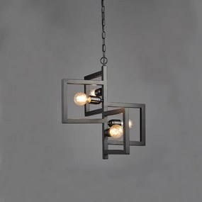 Φωτιστικό Κρεμαστο Aca KS14254BK SIRIUS Μαύρο Ματ (Black Mat)