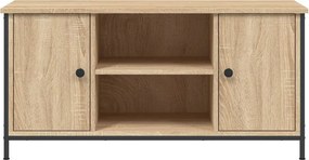 vidaXL Έπιπλο Τηλεόρασης Sonoma Δρυς 100x40x50 εκ. Επεξ. Ξύλο