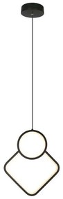 Κρεμαστό Φωτιστικό Οροφής LED 12W 230V 1300lm IP20 Φυσικό Λευκό Μαύρο 14999 VTAC-14999-Μαύρο 14999
