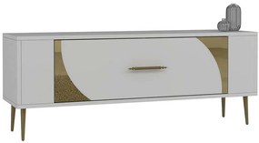 Έπιπλο Τηλεόρασης Retrop 475OLV2951 120x26,4x48,2cm White-Gold