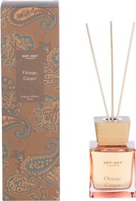 Αρωματικό Χώρου 200ml Με Στικς Nef-Nef Homeware Orange Ginger