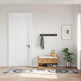 vidaXL Χαλί Πλενόμενο Αντιολισθητικό Πολύχρωμο 80 x 150 εκ.