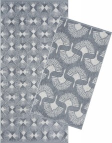 Πετσέτες Μπάνιου (Σετ 2τμχ) Kentia Versus Kavan 22 Grey 550gsm