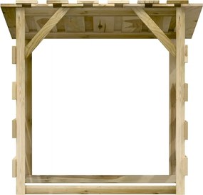 vidaXL Πέργκολες με Οροφή 6 τεμ. 100x90x100 εκ. από Εμποτισμένο Πεύκο