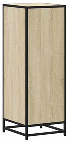 Ντουλάπι μπάνιου Sonoma Oak 35x37,5x100 cm Κατασκευασμένο ξύλο - Καφέ