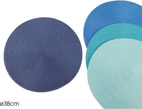 Σουπλά Πολύχρωμο Υφασμάτινο Φ38cm Σε 4 Χρώματα