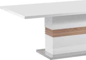 Τραπέζι Zoekrin Inart λευκό mdf 200x100x76εκ