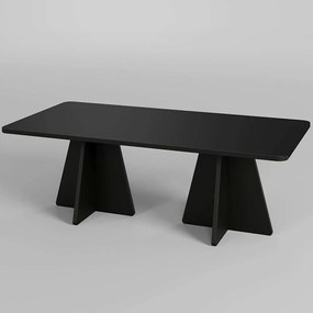 Τραπέζι Σαλονιού Mushroom 552NOS2476 120x60x40cm Black