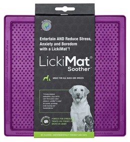 Ταΐστρα σκύλων Lickimat Μωβ TPR