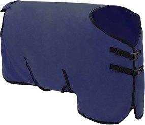 vidaXL Σαμάρι Ίππου Σκούρο μπλε Πολυεστέρας