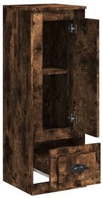 vidaXL Ντουλάπα Καπνιστή δρυς 36x35,5x103,5 cm από Επεξεργασμένο Ξύλο