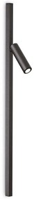 Φωτιστικό Τοίχου-Απλίκα Syntesi Linear 271880 2,7x59,5x12cm LED 3W 3000K Black Ideal Lux
