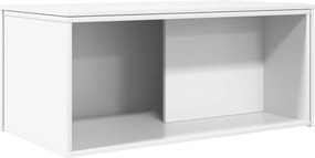 vidaXL Σετ Τραπεζιού Για Καφέ 2 pcs Λευκό 90 x 48 x 40 εκ