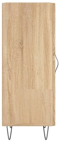 vidaXL Ντουλάπι Sonoma Δρυς 34,5x34x90 εκ. από Επεξεργασμένο Ξύλο