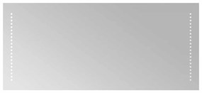 vidaXL Καθρέφτης Μπάνιου με LED 90x40 εκ.