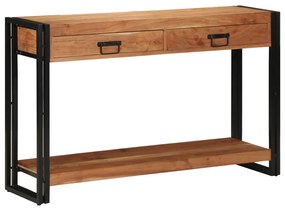 vidaXL Τραπέζι κονσόλας 120x33x75 εκ Μασίφ ξύλο ακακίας