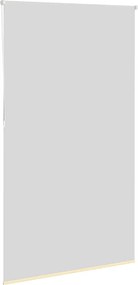 vidaXL Roller Blind Blackout Μπεζ 130x210 cm Πλάτος υφάσματος 126,6cm