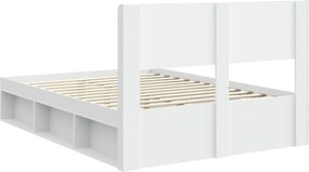 vidaXL Καλάθι με αποθήκη και κεφαλάρι Λευκό 120 x 190 cm