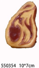 Παιχνίδι σκύλου Latex Steak - 10x7cm - 12pcs - 550354